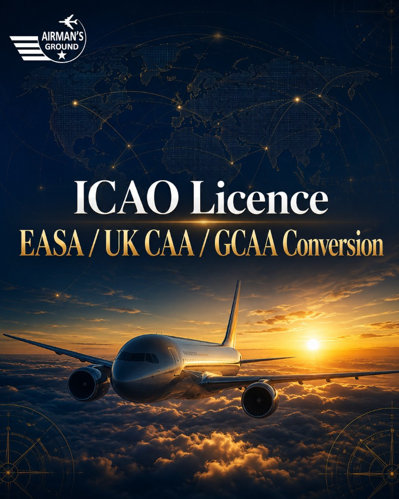 ICAO License EASA / UK CAA / GCAA Conversion